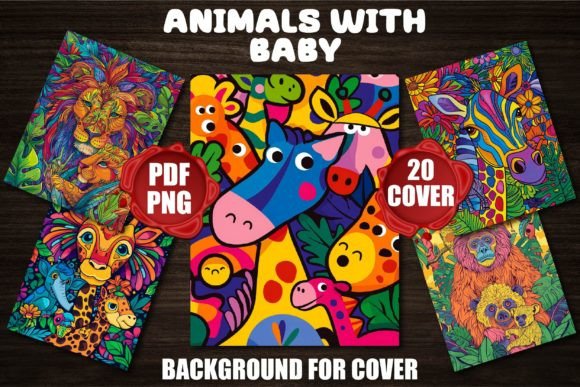 Animals with Baby Backgrounds: A Heartwarming Cover Collection