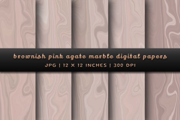 Brownish Pink Agate Marble Backgrounds: A Designer's Guide