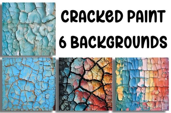 Cracked Paint Backgrounds: A Design Guide