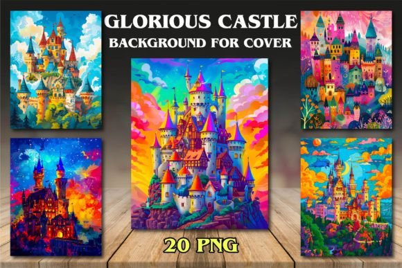 Elevate Your Book Covers with Glorious Castle Backgrounds