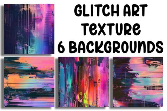 Embrace Digital Chaos with Glitch Art Textures Backgrounds