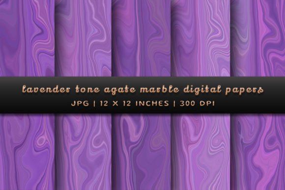 Embrace Ethereal Sophistication with Lavender Tone Agate Marble Backgrounds