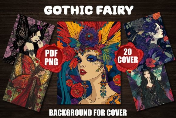 Gothic Fairy Backgrounds: Enchanting Covers