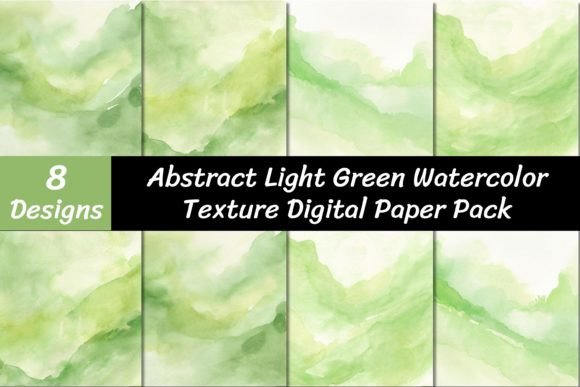 Green Watercolor Texture Backgrounds: A Designer's Toolkit