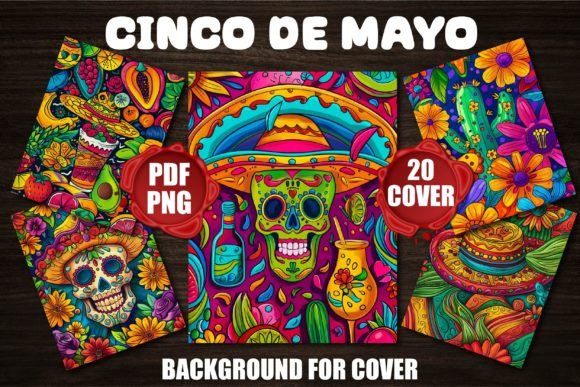 Infuse Authenticity: Cinco De Mayo Backgrounds for Covers