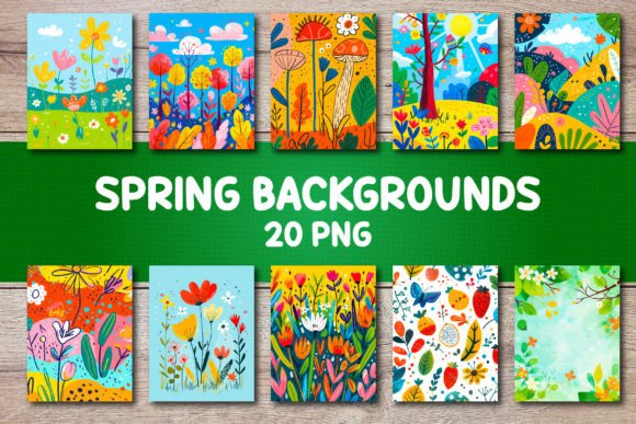 Spring Backgrounds for Covers: Elevate Your Creative Projects