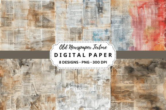 Unlocking Vintage Charm with Old Newspaper Texture Backgrounds