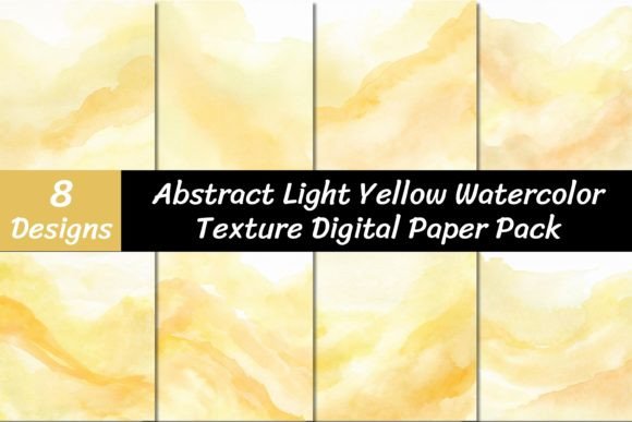 Warmth and Movement: Using Yellow Watercolor Texture Backgrounds