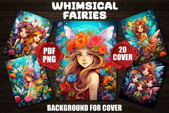 Whimsical Fairies Backgrounds for Cover: A Design Asset Deep Dive